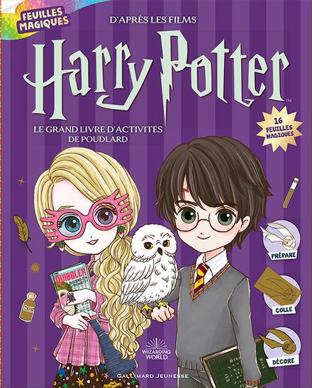 Activités, loisirs créatifs et jeux Harry Potter - Le Grand Livre  d'activités de Poudlard, Hors Série Harry Potter