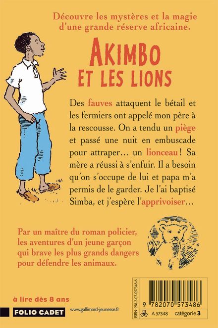 Akimbo et les lions - Peter Bailey, Alexander McCall Smith