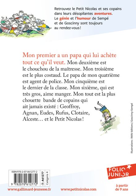 Le Petit Nicolas et les copains - René Goscinny,  Sempé