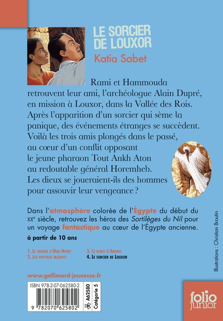 Le sorcier de Louxor - Philippe Biard, Katia Sabet