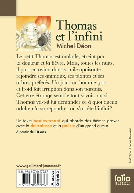 Thomas et l'infini - Etienne Delessert, Michel Déon