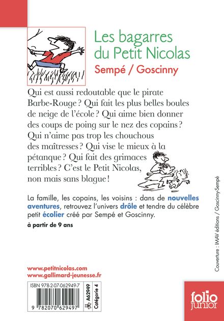 Les bagarres du Petit Nicolas - René Goscinny,  Sempé