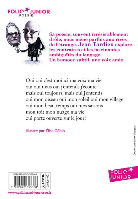 Poèmes - Élisa Géhin, Jean Tardieu