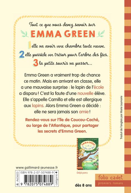 Emma Green et l'arbre des fées, 2 - Qin Leng, Ellen Potter