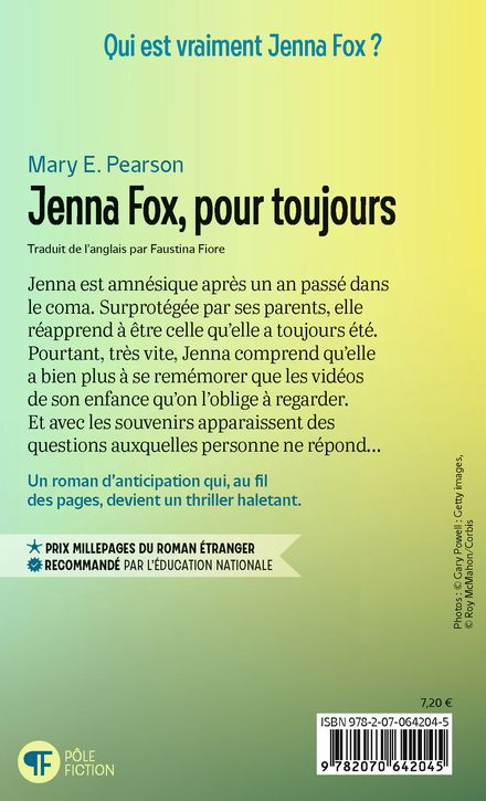 Jenna Fox, pour toujours - Mary E. Pearson