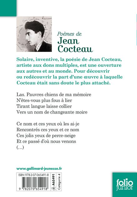 Poèmes - Guillaume Chauchat, Jean Cocteau