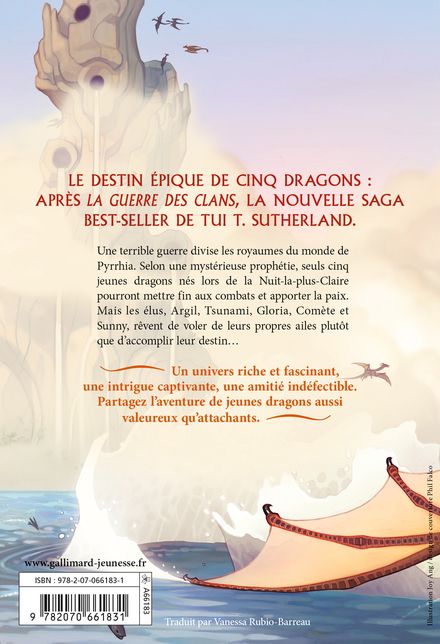 Livre les Royaumes de Feu 1, Grand Format Litterature | Gallimard Jeunesse