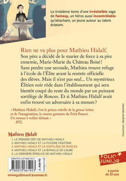 Mathieu Hidalf et le sortilège de Ronces - Christophe Mauri
