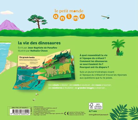 La vie des dinosaures - Nathalie Choux, Jean-Baptiste de Panafieu
