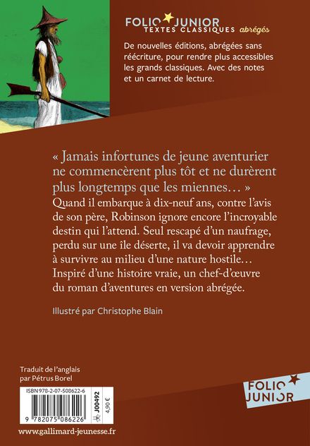 Robinson Crusoé - Christophe Blain, Daniel Defoe
