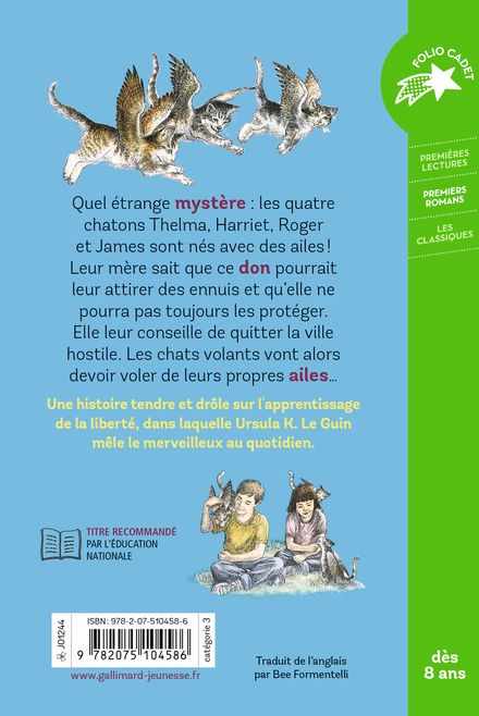Saga Les chats volants d'Ursula K. Le Guin – Lecture et Cocooning
