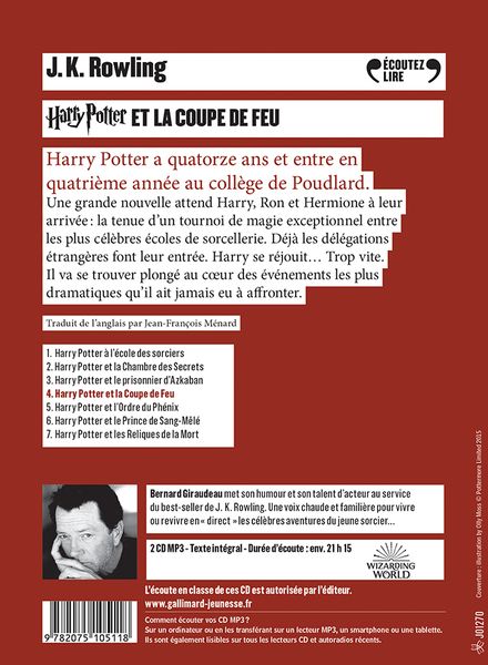 Harry Potter- HARRY POTTER -Casque Enfant gaming filaire (compat