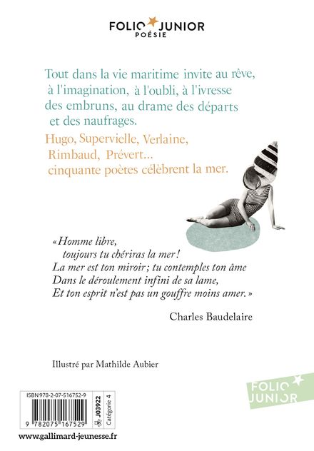 La Mer en poésie - Mathilde Aubier