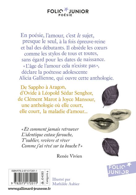 L'amour en poésie - Mathilde Aubier