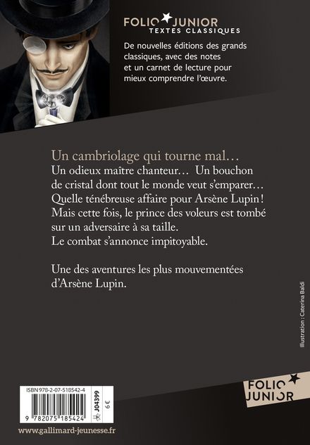 Arsène Lupin, le bouchon de cristal - Maurice Leblanc