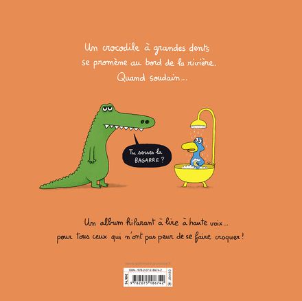 Le crocodile à grandes dents - Delphine Durand, Michaël Escoffier