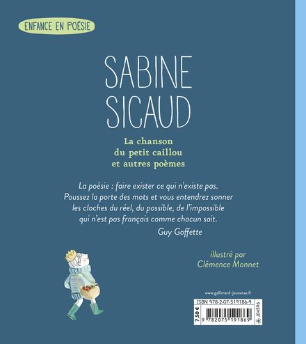La chanson du petit caillou et autres poèmes - Clémence Monnet, Sabine Sicaud
