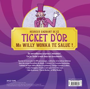 Willy Wonka Cherche et trouve - Roald Dahl